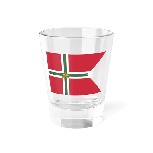 Pennant of the Commodore of Balaton-Furedi Yacht Club 1867 (Hungary) Shot Glass 1.5oz 1.5oz - Go Mug Yourself