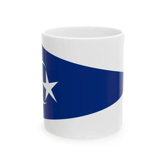 Pennant of the Government Official of Johor (Malaysia) White Coffee Mug 11oz - Go Mug Yourself