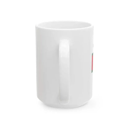 Pennant of the Rear Commodore of the Imperial and Royal Yacht Squadron Transleithania (Hungary) White Coffee Mug - Go Mug Yourself