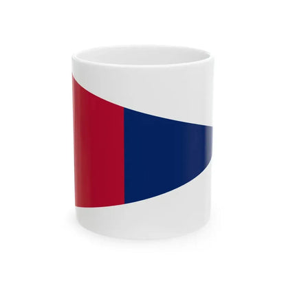 Pennant of the San Antonio (United States) White Coffee Mug 11oz - Go Mug Yourself