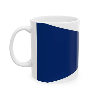 Pennant of the San Jacinto (United States) White Coffee Mug - Go Mug Yourself