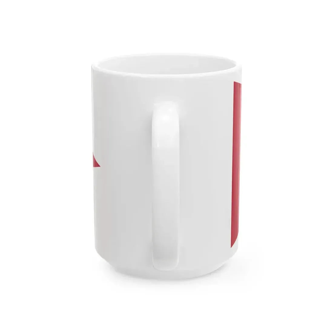 Pennant of the Wharton (United States) White Coffee Mug - Go Mug Yourself