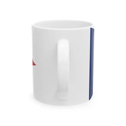 Pennant of the Zavala (United States) White Coffee Mug - Go Mug Yourself