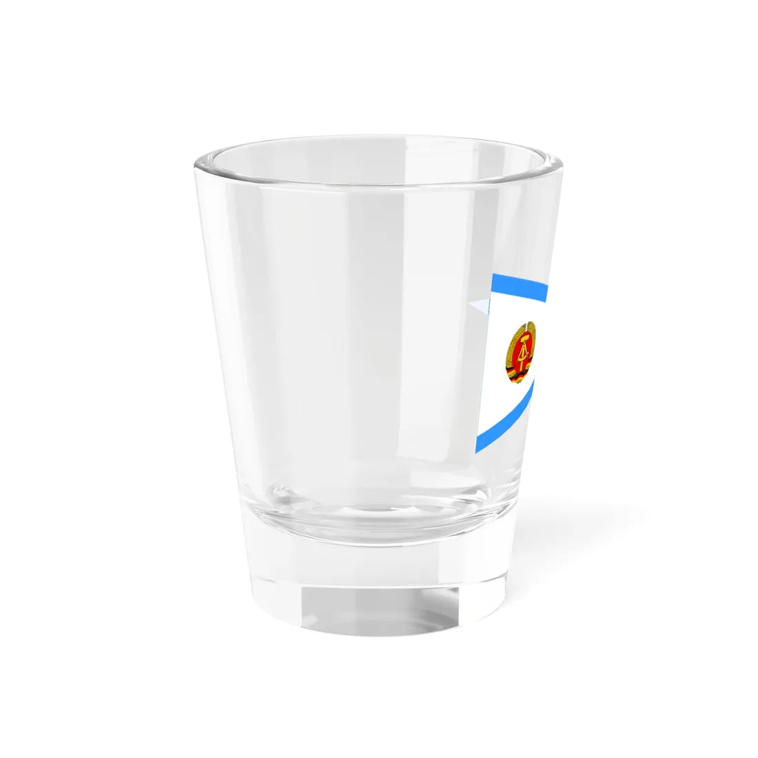 Pennant of water management East Germany (Germany) Shot Glass 1.5oz - Go Mug Yourself