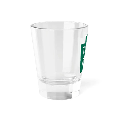Pennsylvania Turnpike logo (Pennsylvania) (Road Sign) Shot Glass 1.5oz - Go Mug Yourself