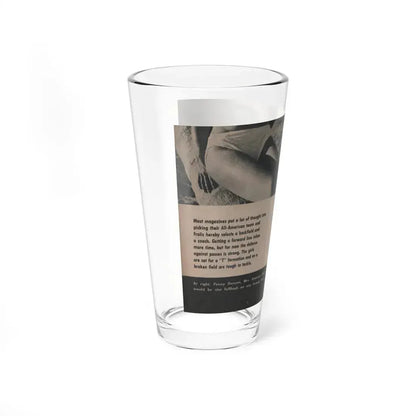 Penny Duncan #11 - [Page 17] 1 Page with, Penny Small Section 1 Medium B&W Photo & Caption from FROLIC Mag. Feb. '52 (Vintage Female Icon) Pint Glass 16oz - Go Mug Yourself