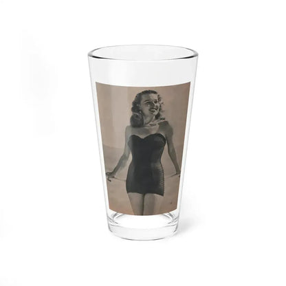 Penny Duncan #11 - [Page 17] 1 Page with, Penny Small Section 1 Medium B&W Photo & Caption from FROLIC Mag. Feb. '521 (Vintage Female Icon) Pint Glass 16oz 16oz - Go Mug Yourself