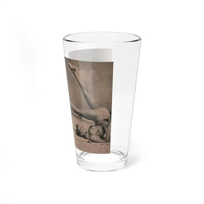 Penny Duncan #14 - [Pages 108 & 109] Pages 3 & 4 of of 6 with, Penny+2 B&W Photos from EYE Digest Mag. April '56 (Vintage Female Icon) Pint Glass 16oz - Go Mug Yourself