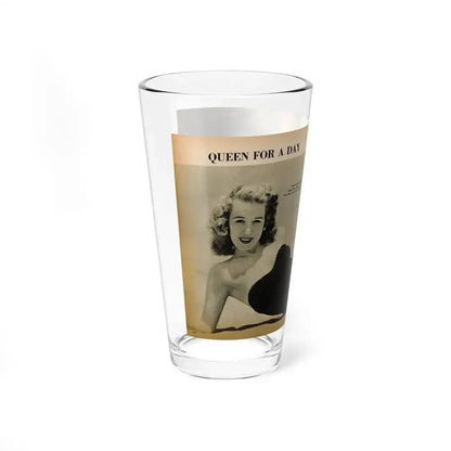 Penny Duncan #26 - [Pages 34  35] Pages 1 & 2 of 2 with, Penny+1 B&W Centerfold Photo, Caption & Paragraph from GALA Mag. Jan. '531 (Vintage Female Icon) Pint Glass 16oz - Go Mug Yourself