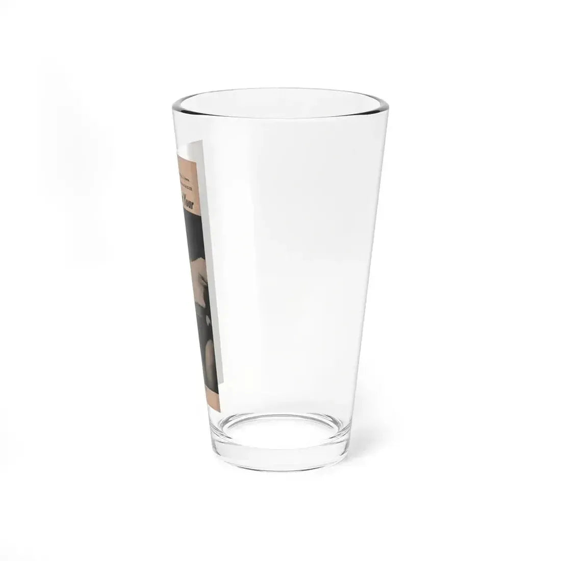 Penny Duncan #29 - Play Mag. 9-4-59 - 1 B&W Photo, Add & Caption (Vintage Female Icon) Pint Glass 16oz - Go Mug Yourself