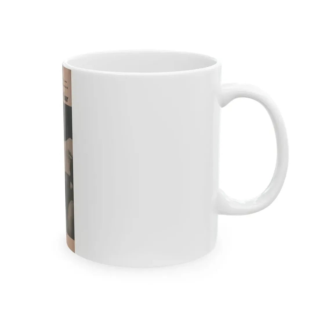Penny Duncan #29 - Play Mag. 9-4-59 - 1 B&W Photo, Add & Caption (Vintage Female Icon) White Coffee Mug - Go Mug Yourself