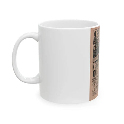 Penny Duncan #29 - Play Mag. 9-4-59 - 1 B&W Photo, Add & Caption1 (Vintage Female Icon) White Coffee Mug - Go Mug Yourself