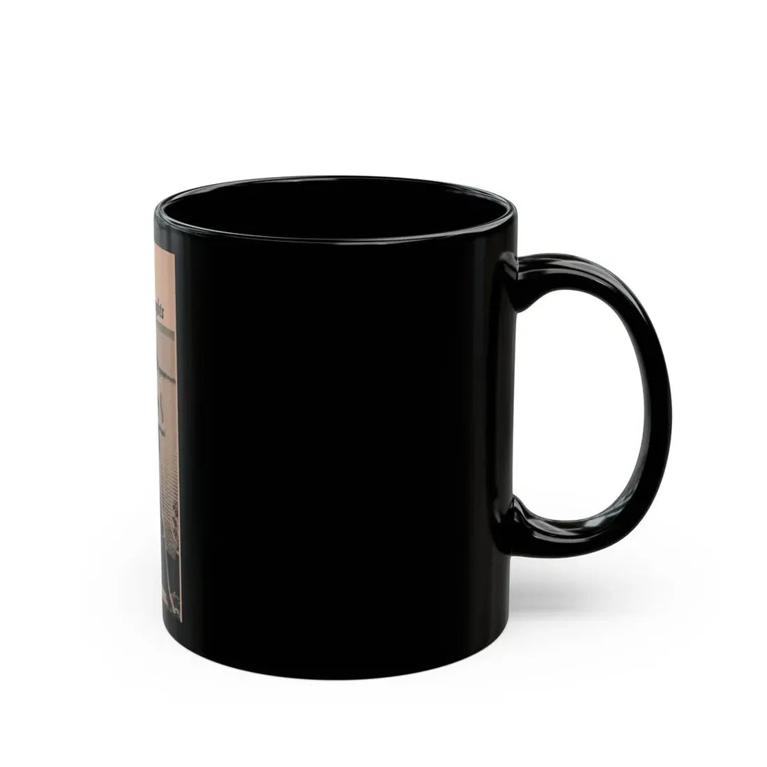 Penny Duncan #30 - Play Mag. 9-4-59 - 2 B&W Photos & Adds (Vintage Female Icon) Black Coffee Mug - Go Mug Yourself