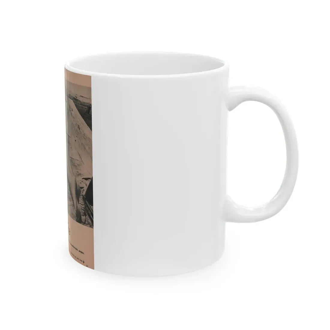 Penny Duncan #47 - [Pages 21] Pages 2 of 4 with, Penny+1 B&W Photo & Caption from Stag Mag. April '56 (Vintage Female Icon) White Coffee Mug - Go Mug Yourself