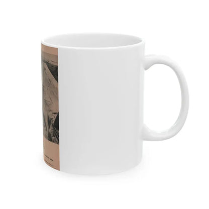 Penny Duncan #47 - [Pages 21] Pages 2 of 4 with, Penny+1 B&W Photo & Caption from Stag Mag. April '56 (Vintage Female Icon) White Coffee Mug - Go Mug Yourself