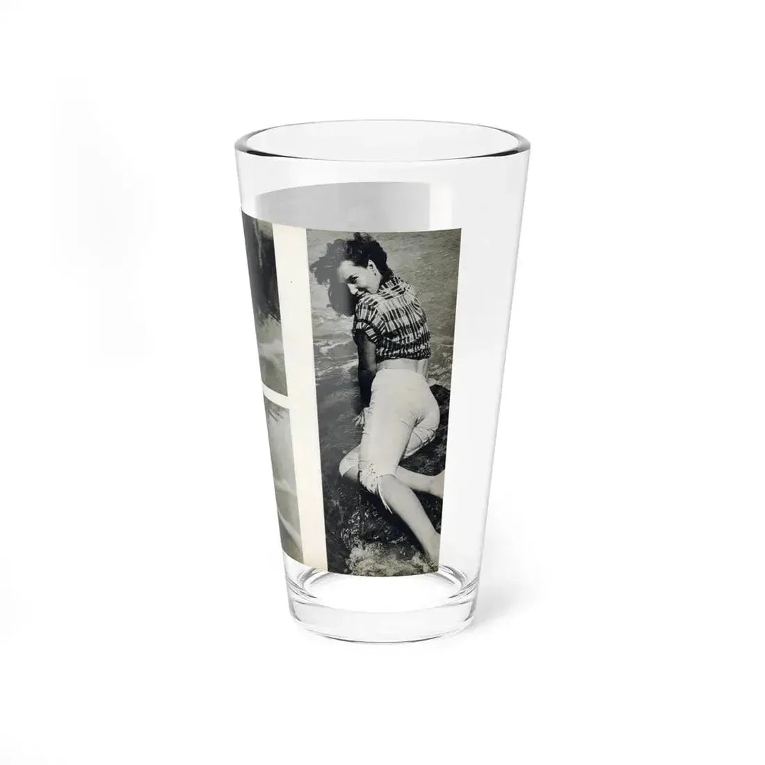 Penny Duncan #48 - [Pages 22 & 23] Pages 3 & 4 of 4 with, Penny+3 B&W Photos & 1 Caption from Stag Mag. April '561 (Vintage Female Icon) Pint Glass 16oz - Go Mug Yourself