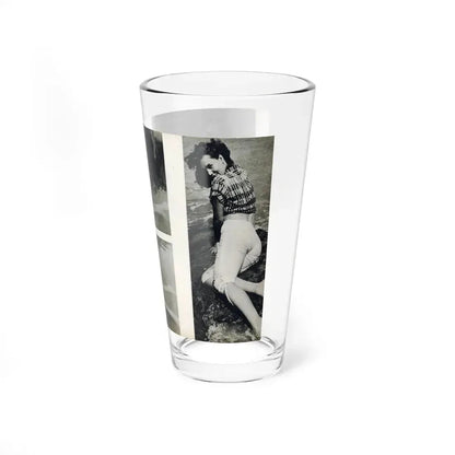 Penny Duncan #48 - [Pages 22 & 23] Pages 3 & 4 of 4 with, Penny+3 B&W Photos & 1 Caption from Stag Mag. April '561 (Vintage Female Icon) Pint Glass 16oz - Go Mug Yourself