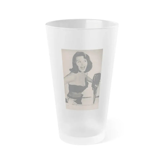 Penny Duncan #49 - [Pages 38] Pages 7 of 7 with, 1 B&W Photo & Caption from PHOTO Digest Mag. May '54 (Vintage Female Icon) Frosted Pint Glass 16oz 16oz Frosted - Go Mug Yourself