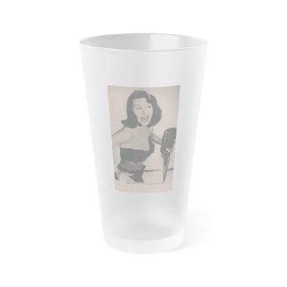 Penny Duncan #49 - [Pages 38] Pages 7 of 7 with, 1 B&W Photo & Caption from PHOTO Digest Mag. May '54 (Vintage Female Icon) Frosted Pint Glass 16oz-16oz-Frosted-Go Mug Yourself