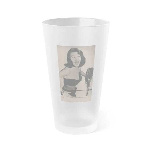 Penny Duncan #49 - [Pages 38] Pages 7 of 7 with, 1 B&W Photo & Caption from PHOTO Digest Mag. May '54 (Vintage Female Icon) Frosted Pint Glass 16oz-16oz-Frosted-Go Mug Yourself