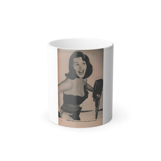 Penny Duncan #49 - [Pages 38] Pages 7 of 7 with, 1 B&W Photo & Caption from PHOTO Digest Mag. May '54 (Vintage Female Icons) Color Changing Mug 11oz-11oz-Go Mug Yourself