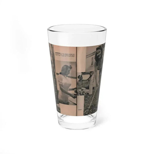 Penny Duncan #50 - [Pages 34 & 35] Pages 3 & 4 of 7 with, 3 B&W Photos & Caption from PHOTO Digest Mag. May '54 (Vintage Female Icon) Pint Glass 16oz 16oz - Go Mug Yourself