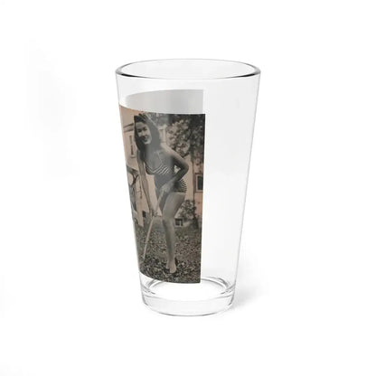 Penny Duncan #50 - [Pages 34 & 35] Pages 3 & 4 of 7 with, 3 B&W Photos & Caption from PHOTO Digest Mag. May '54 (Vintage Female Icon) Pint Glass 16oz - Go Mug Yourself