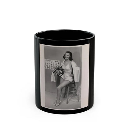 Penny Duncan #59 - 8x10 Vintage Pin-Up Photo from 1956 Penny Advertising for a Laundry Detergent (Vintage Female Icon) Black Coffee Mug-11oz-Go Mug Yourself