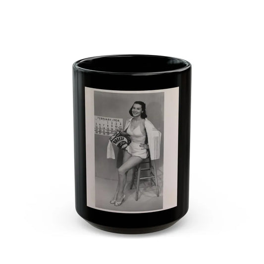 Penny Duncan #59 - 8x10 Vintage Pin-Up Photo from 1956 Penny Advertising for a Laundry Detergent (Vintage Female Icon) Black Coffee Mug-15oz-Go Mug Yourself