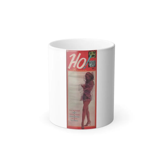 Penny Duncan #60 - Penny on Cover in Color & spread inside from Ho! The Long Magazine For Men Nov. '57 (Vintage Female Icons) Color Changing Mug 11oz-11oz-Go Mug Yourself