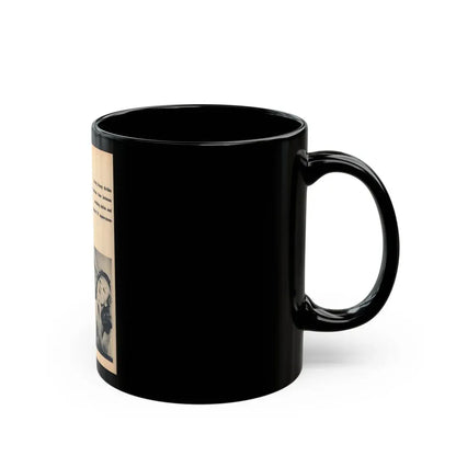 Penny Duncan #67 - [Pages 80] Pages 7 of 7 Featuring, Penny+2 B&W Photos & Caption on from BRIEF Digest Mag. Jan. '55 (Vintage Female Icon) Black Coffee Mug - Go Mug Yourself