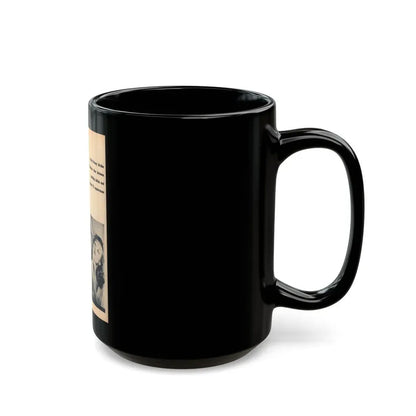Penny Duncan #67 - [Pages 80] Pages 7 of 7 Featuring, Penny+2 B&W Photos & Caption on from BRIEF Digest Mag. Jan. '55 (Vintage Female Icon) Black Coffee Mug - Go Mug Yourself