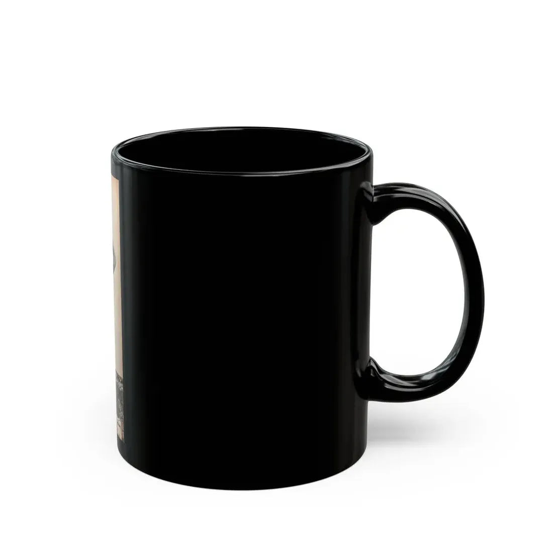 Penny Duncan #72 - [Pages 43] 1 large cropped B&W Pin-Up Photo from REAL FOR MEN Mag. Jan. '53 (Vintage Female Icon) Black Coffee Mug - Go Mug Yourself