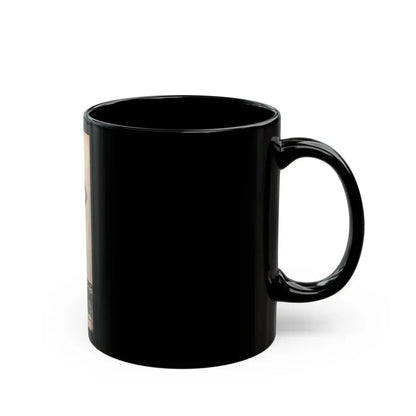 Penny Duncan #72 - [Pages 43] 1 large cropped B&W Pin-Up Photo from REAL FOR MEN Mag. Jan. '53 (Vintage Female Icon) Black Coffee Mug - Go Mug Yourself
