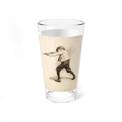 Penrod's Little Cousin, Cosmopolitan Magazine illustration, 1916 (Magazine Illustration) Pint Glass 16oz - Go Mug Yourself