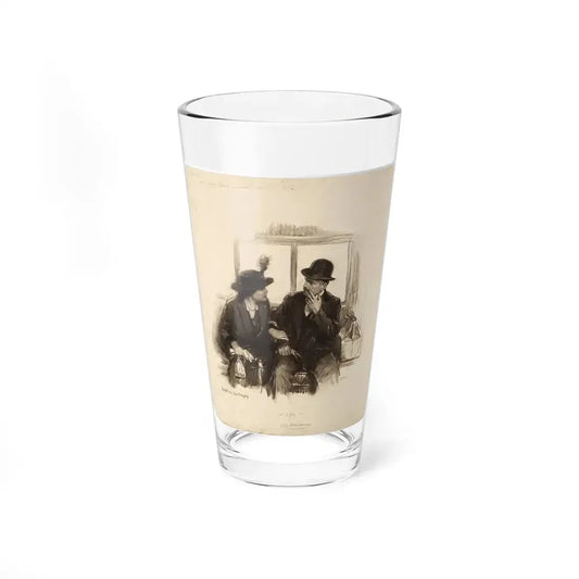 Penrod's Nervous Breakdown, Cosmopolitan, April 1916 (Magazine Illustration) Pint Glass 16oz 16oz - Go Mug Yourself