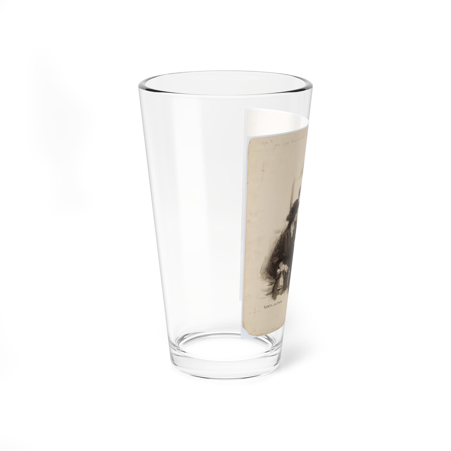 Penrod's Nervous Breakdown, Cosmopolitan, April 1916 (Magazine Illustration) Pint Glass 16oz-Go Mug Yourself