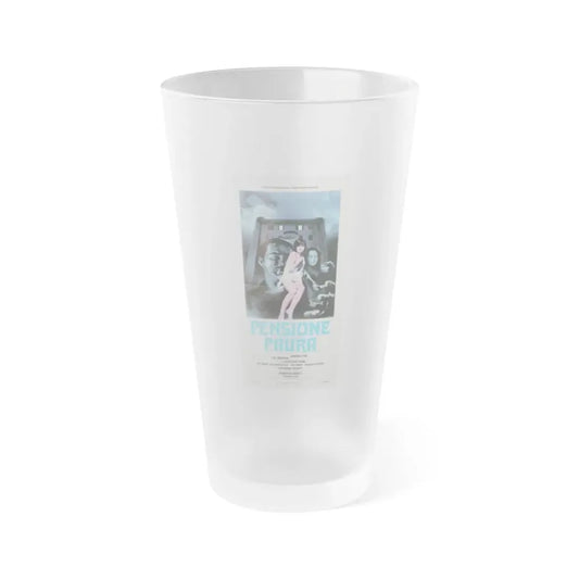 PENSIONE PAURA (ITALIAN) 1978 Movie Poster - Frosted Pint Glass 16oz 16oz Frosted - Go Mug Yourself