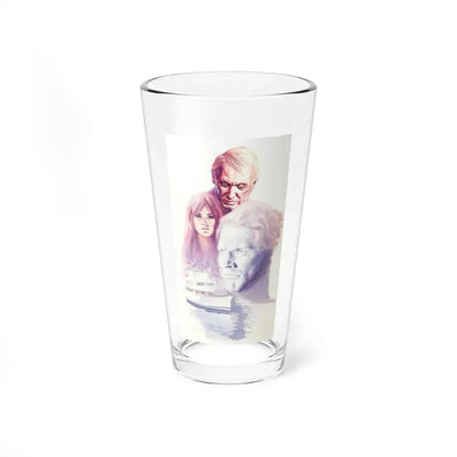People and Boat, paperback book cover (c. 1998) - Pint Glass 16oz 16oz - Go Mug Yourself