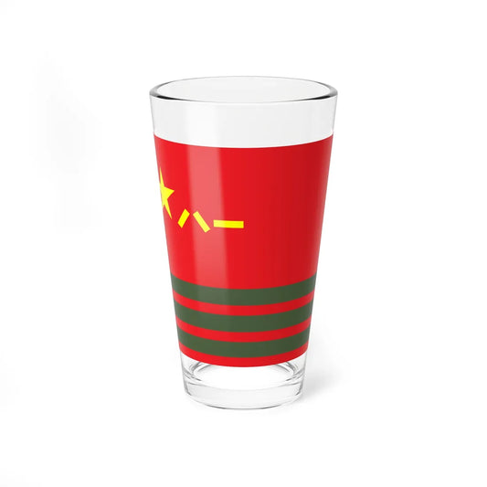 Peoples Armed Police Flag (China) Pint Glass 16oz 16oz - Go Mug Yourself