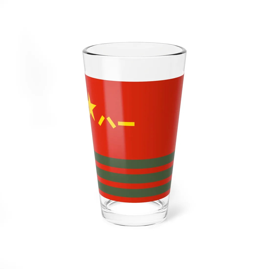Peoples Armed Police Flag II (China) Pint Glass 16oz 16oz - Go Mug Yourself