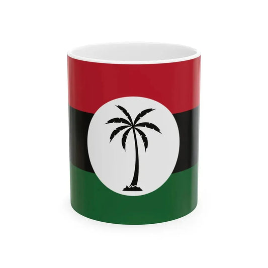 Peoples National Congress-Reform Flag Guyana (Guyana) White Coffee Mug 11oz - Go Mug Yourself