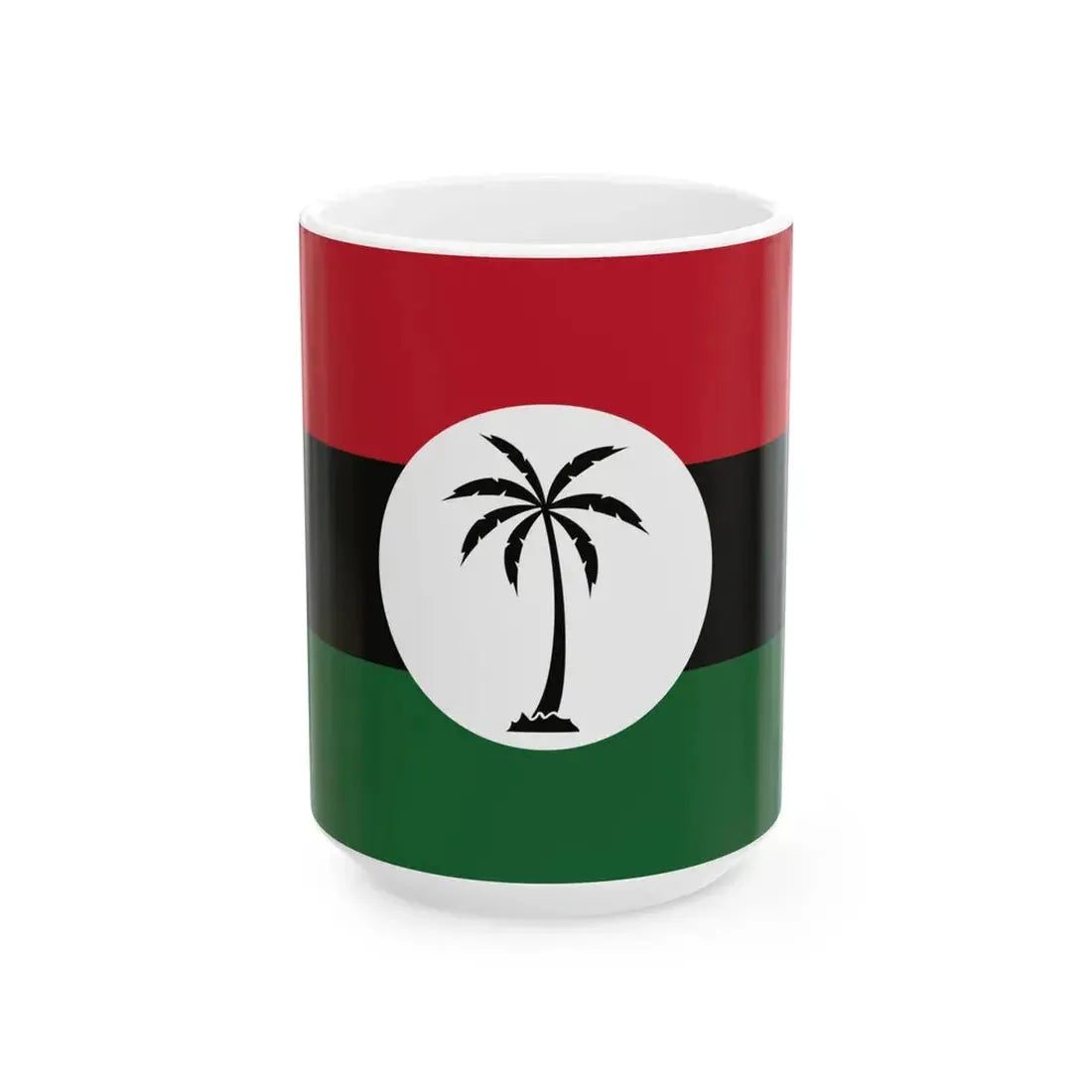 Peoples National Congress-Reform Flag Guyana (Guyana) White Coffee Mug 15oz - Go Mug Yourself