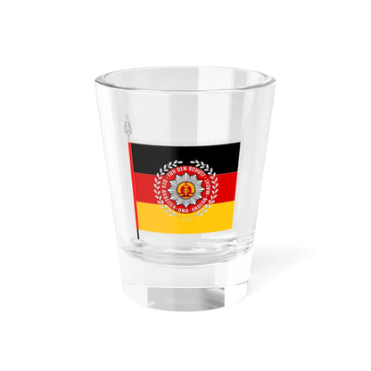 Peoples Police GDR Banner (Germany) Shot Glass 1.5oz 1.5oz - Go Mug Yourself