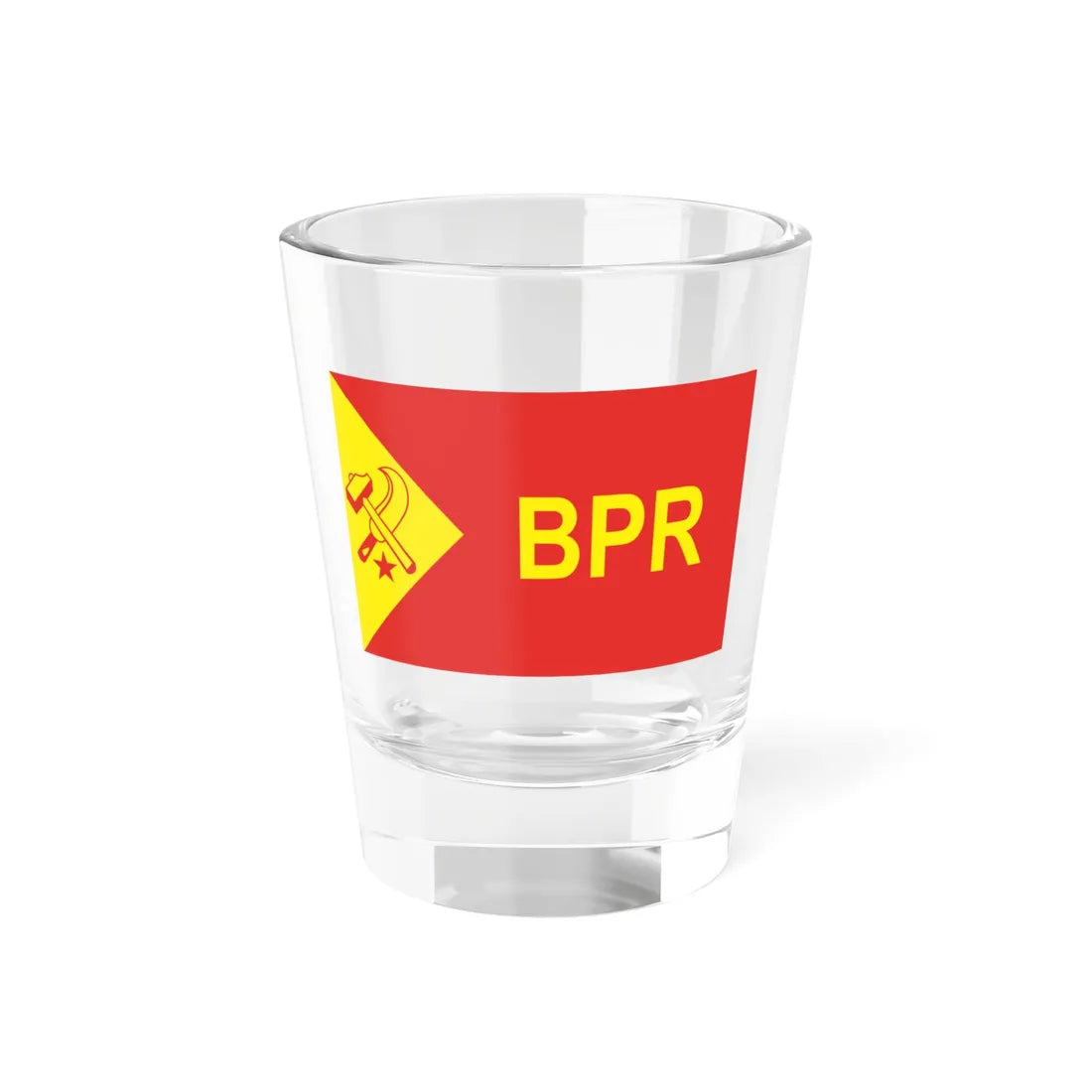 Peoples Revolutionary Bloc Flag (El Salvador) Shot Glass 1.5oz 1.5oz - Go Mug Yourself