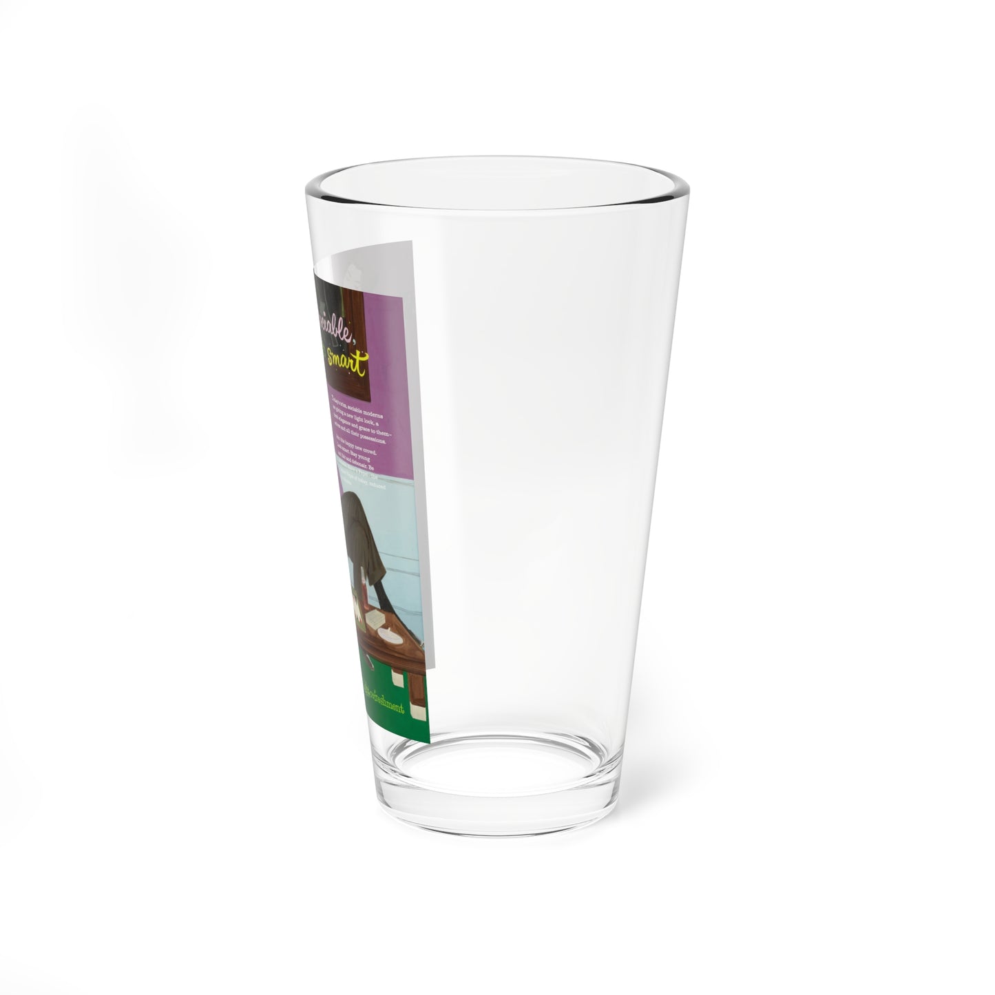 Pepsi-Cola, ad illustration (1) (Magazine Illustration) Pint Glass 16oz-Go Mug Yourself