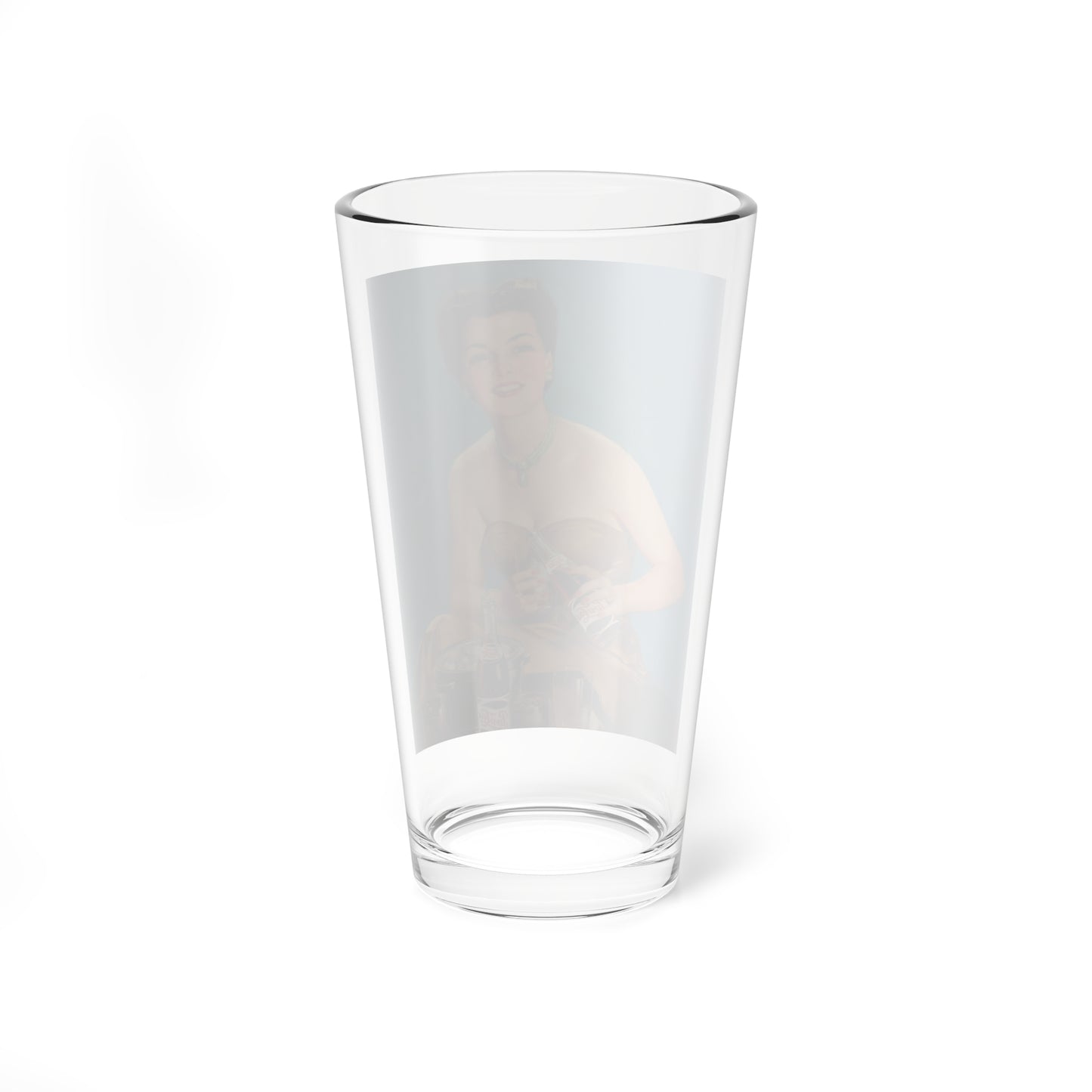 Pepsi-Cola, ad illustration (2) (Magazine Illustration) Pint Glass 16oz-Go Mug Yourself