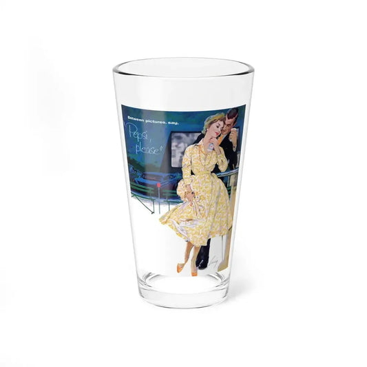 Pepsi-Cola ad, Ladies' Home Journal, May 1958 (Magazine Illustration) Pint Glass 16oz 16oz - Go Mug Yourself
