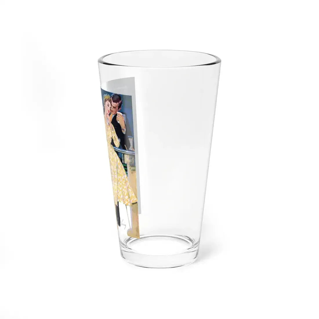 Pepsi-Cola ad, Ladies' Home Journal, May 1958 (Magazine Illustration) Pint Glass 16oz - Go Mug Yourself