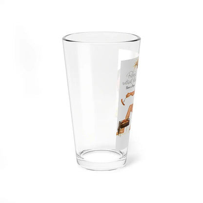 Pepsi-Cola advertisement (Magazine Illustration) Pint Glass 16oz-Go Mug Yourself